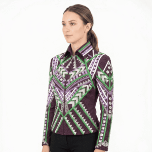 Western Women’s Showmanship Jacket Premium Handcrafted Rhinestone Show Jacket with Turquoise, Copper & Crystal
