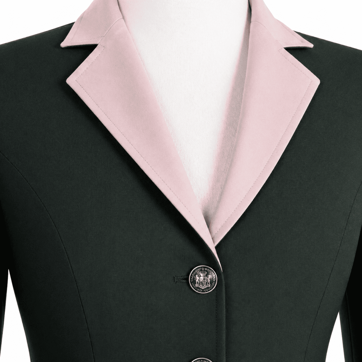Women’s Showmanship Hunt Coat Premium Green Equestrian Riding Jacket, Tailored Competition Blazer - Image 3