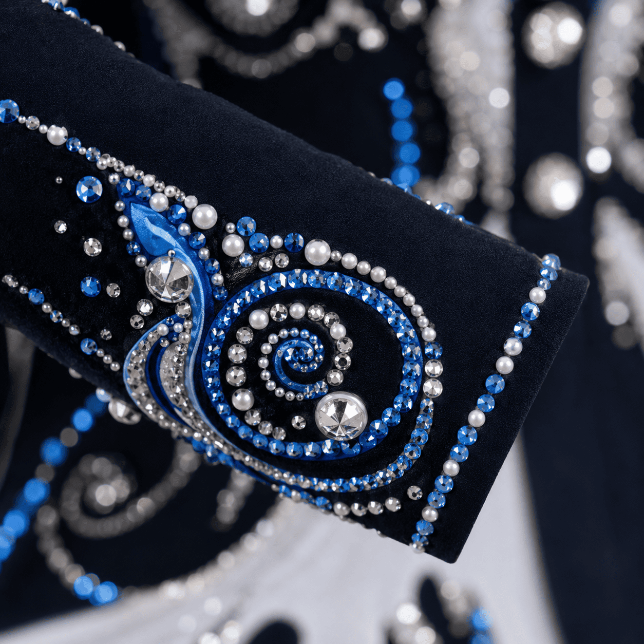 Women’s Showmanship Show Jacket Western Equestrian Rhinestone Competition Coat , Show Jacket Crystal - Image 3