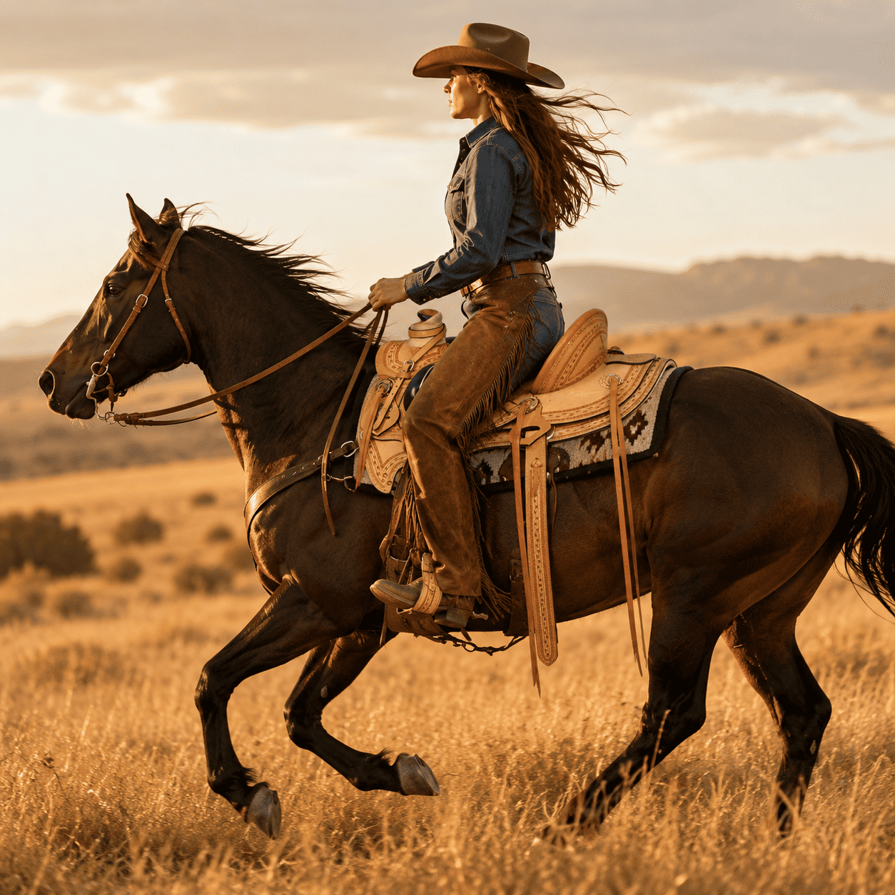 Natural Tan Western Horse Saddle Premium Genuine Leather Handcrafted Equestrian Riding Saddle - Image 6