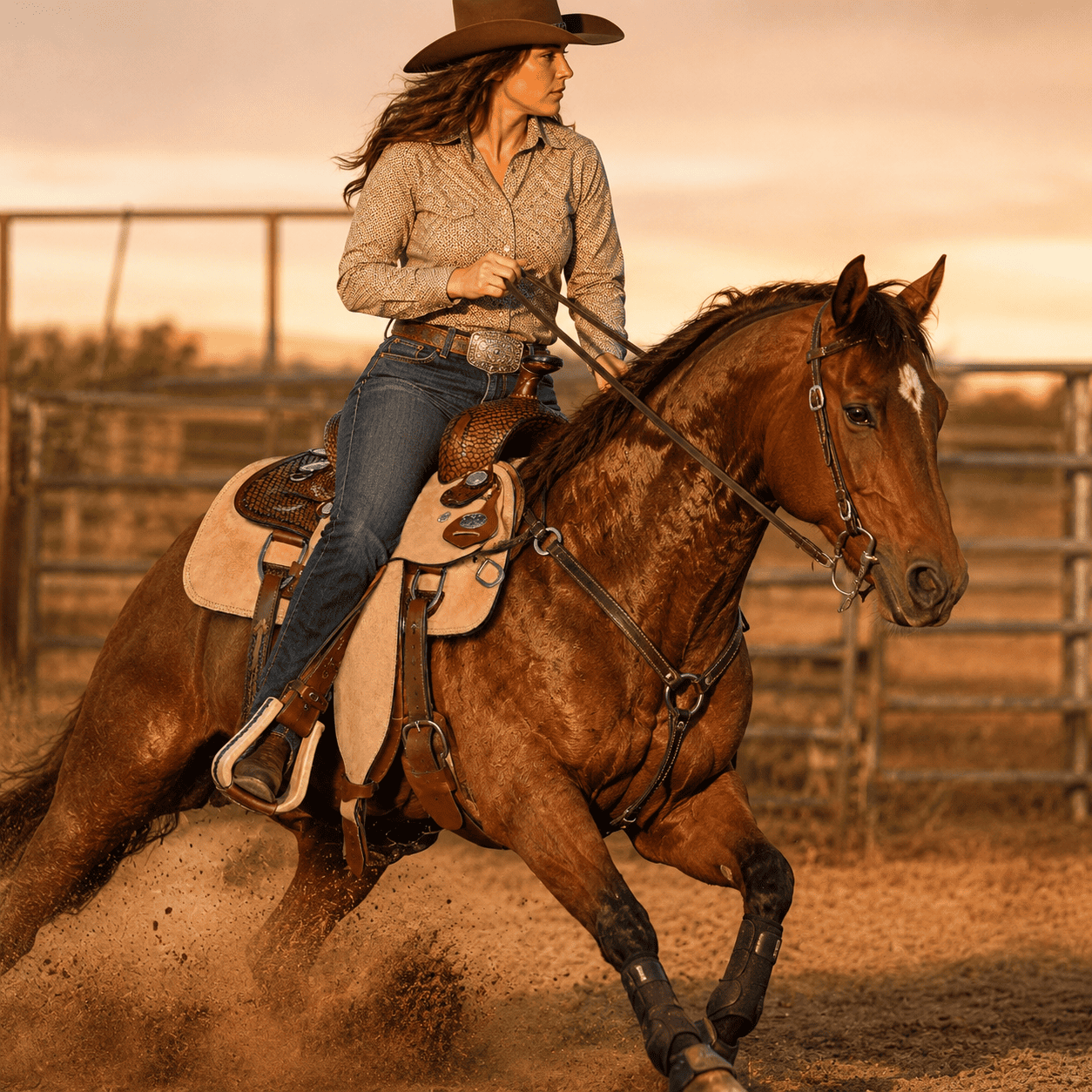 Roughout Barrel Saddle Black Suede Seat Dark Basketweave Western Horse Saddle Premium Riding Tack - Image 6